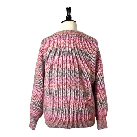 Universal Thread Target Women’s Sweater Crew Neck Ombre Pink Gray Size XXL Plus - Picture 4 of 12